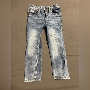 Toddler boy adjustable jeans